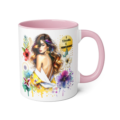 Vibrant Floral Art Mug – Perfect Gift for Mug Lovers, Home Decor, Coffee Lovers, Birthday Gift, Inspiring Drinkware
