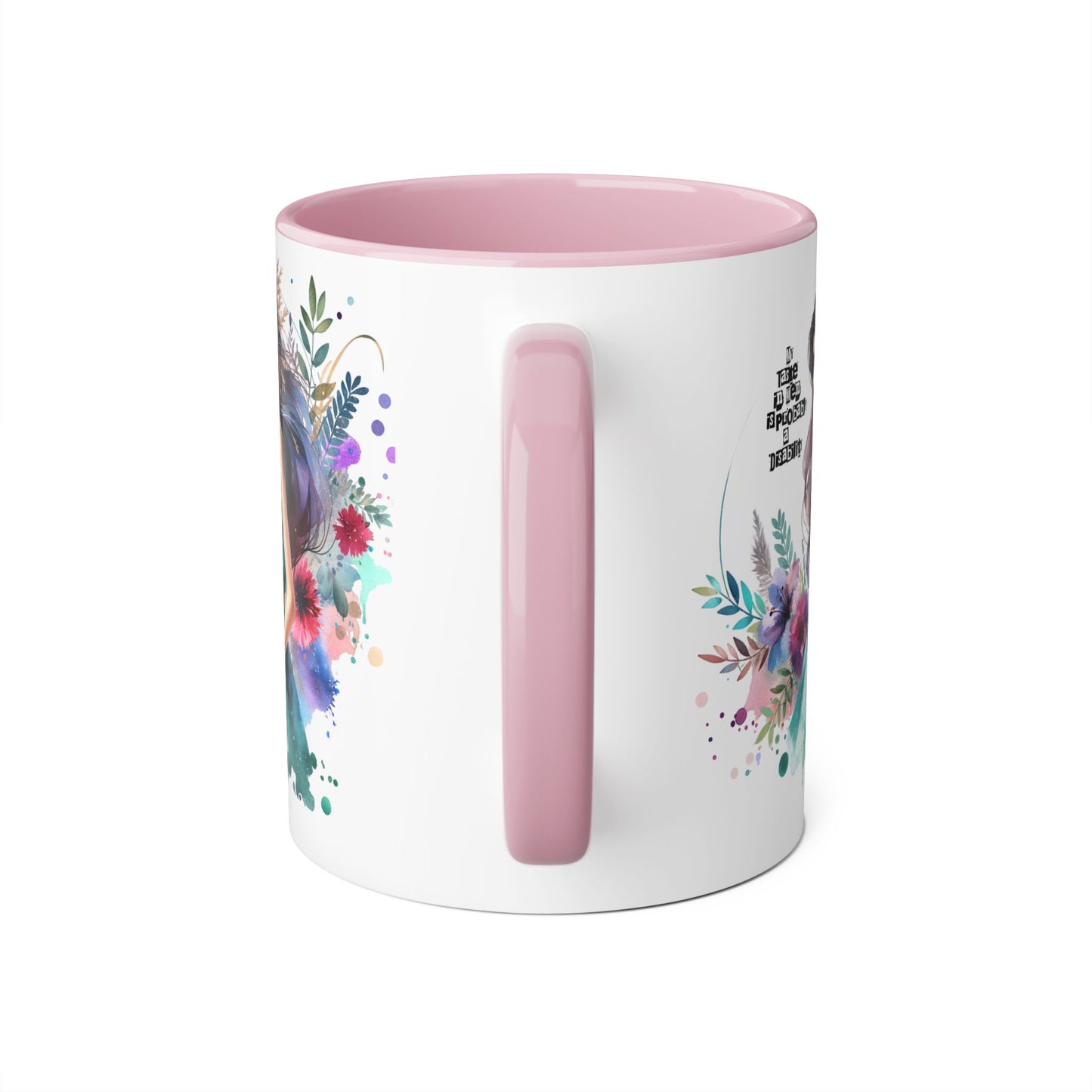 Funny Accent Mug - My Taste in Men is Probably a Disability Humor 11oz Cup