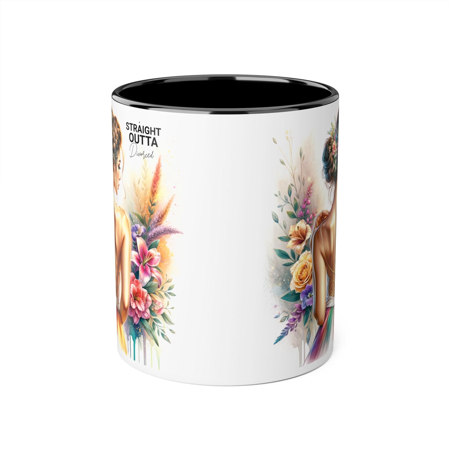 Vibrant Inspirational Accent Mugs, 11oz | Floral Design Coffee Cup for Daily Motivation, Gift for Her, Home Decor, Office Accessory, [...]