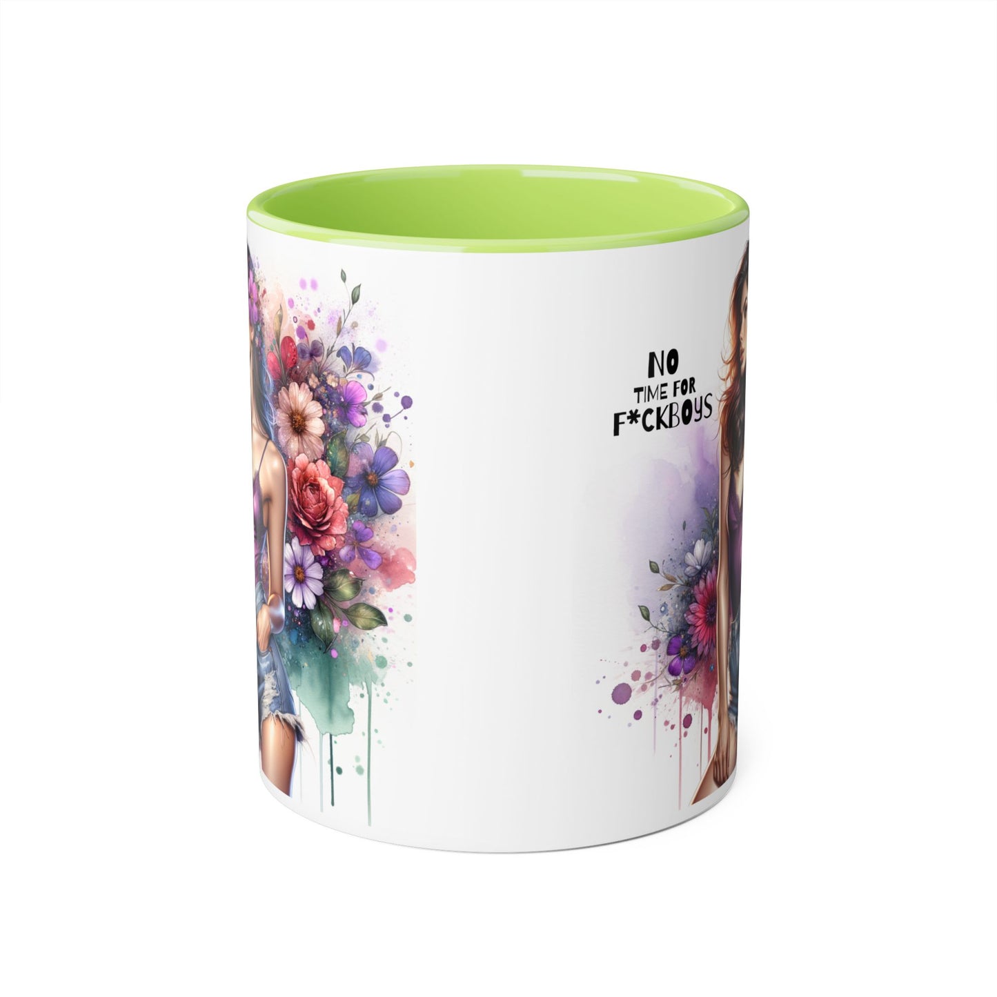 Funny Accent Mug - No Time For F*boys 11oz