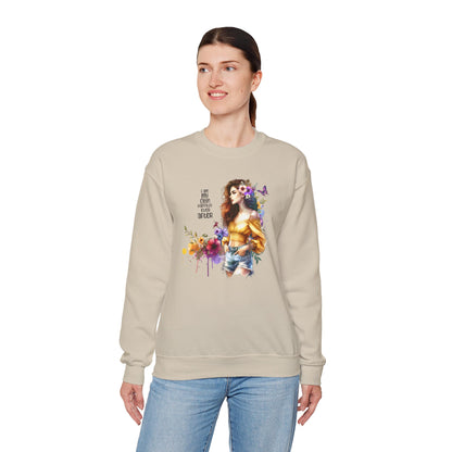 I Am My Own Happily Ever After  Artistic Unisex Heavy Blend™ Crewneck Sweatshirt - Perfect Gift for Artists, Creative Souls, Birthdays, Casual Wear, Art Lovers