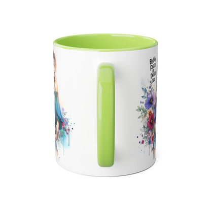Be My Peace or Peace Out Accent 11oz Mug