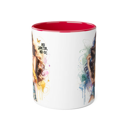 It's Not Me, It's You Humoristic Vibrant Accent Mug with Artistic Design, Perfect Gift for Coffee Lovers, Unique Home Decor, Personalized Beverage Cup, Cute Tea Mug