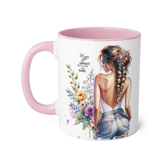 Mug - Money Can't Buy Happiness But It Can Buy Divorce Humoristic