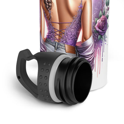 Thank U, Next Stylish Stainless Steel Water Bottle - Inspirational Design for Fitness, Outdoor Adventures, Gifts for Her, Travel Companion, [...]