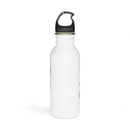I Don't Make Mistakes, I Date Them Floral Art Water Bottle, Inspired Gift for Travelers, Eco-Friendly Hydration, Fitness and Outdoor Use, Cute Drinkware