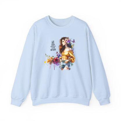 I Am My Own Happily Ever After  Artistic Unisex Heavy Blend™ Crewneck Sweatshirt - Perfect Gift for Artists, Creative Souls, Birthdays, Casual Wear, Art Lovers
