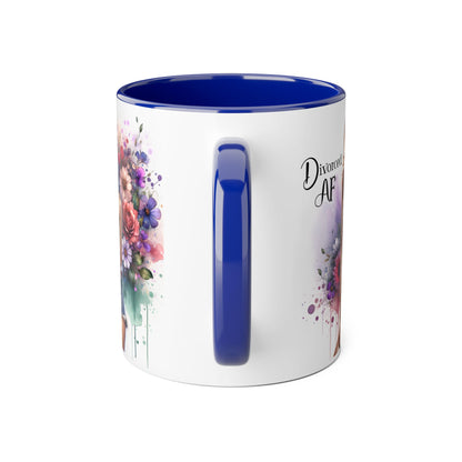 Mug - Divorced AF 11oz Accent Mug