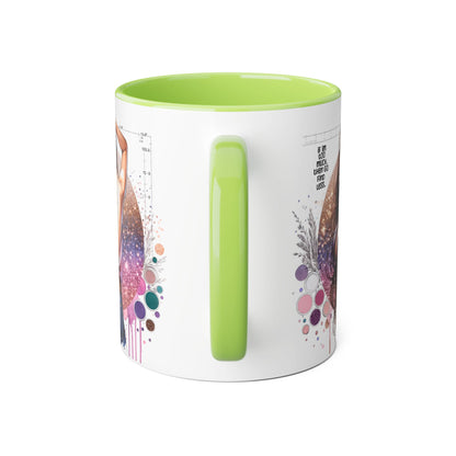 If I'm Too Much, Then Go Find Less Artistic Coffee Mug, Inspirational Gift, Motivational Drinkware, Unique Home Decor, Creative Artware