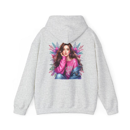 1-800-Boys-Lie Stylish Graphic Hoodie for Trendsetters, Cozy Hooded Sweatshirt, Fashionable Streetwear, Perfect Gift for Her, Everyday Comfort