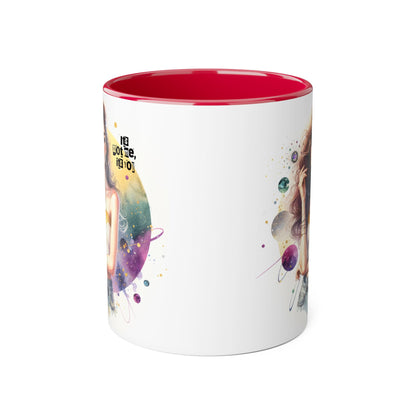 It's Not Me, It's You Humoristic Galactic Dreamer Accent Mug, Coffee Cup, Space Art Mug, Unique Gift, Starry Night Design, Cosmic Coffee Tumbler