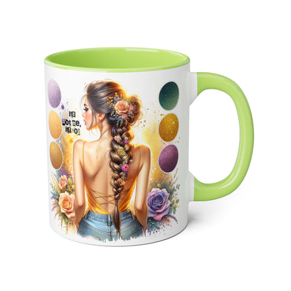 It's Not Me, It's You Humoristic Artistic Accent Mug for Creative Souls, Perfect Gift for Artists, Birthdays, Coffee Lovers, Home Decor