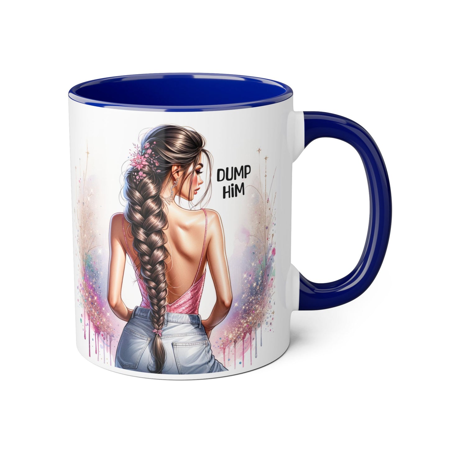 Dump Him Accent Mug, 11oz