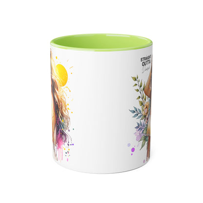 Artistic Accent Mug – Celebrate Your Creativity, Straight Outta Divorced Humoristic , Floral Design Coffee Cup, Perfect for Gifts & Home Decor, [...]