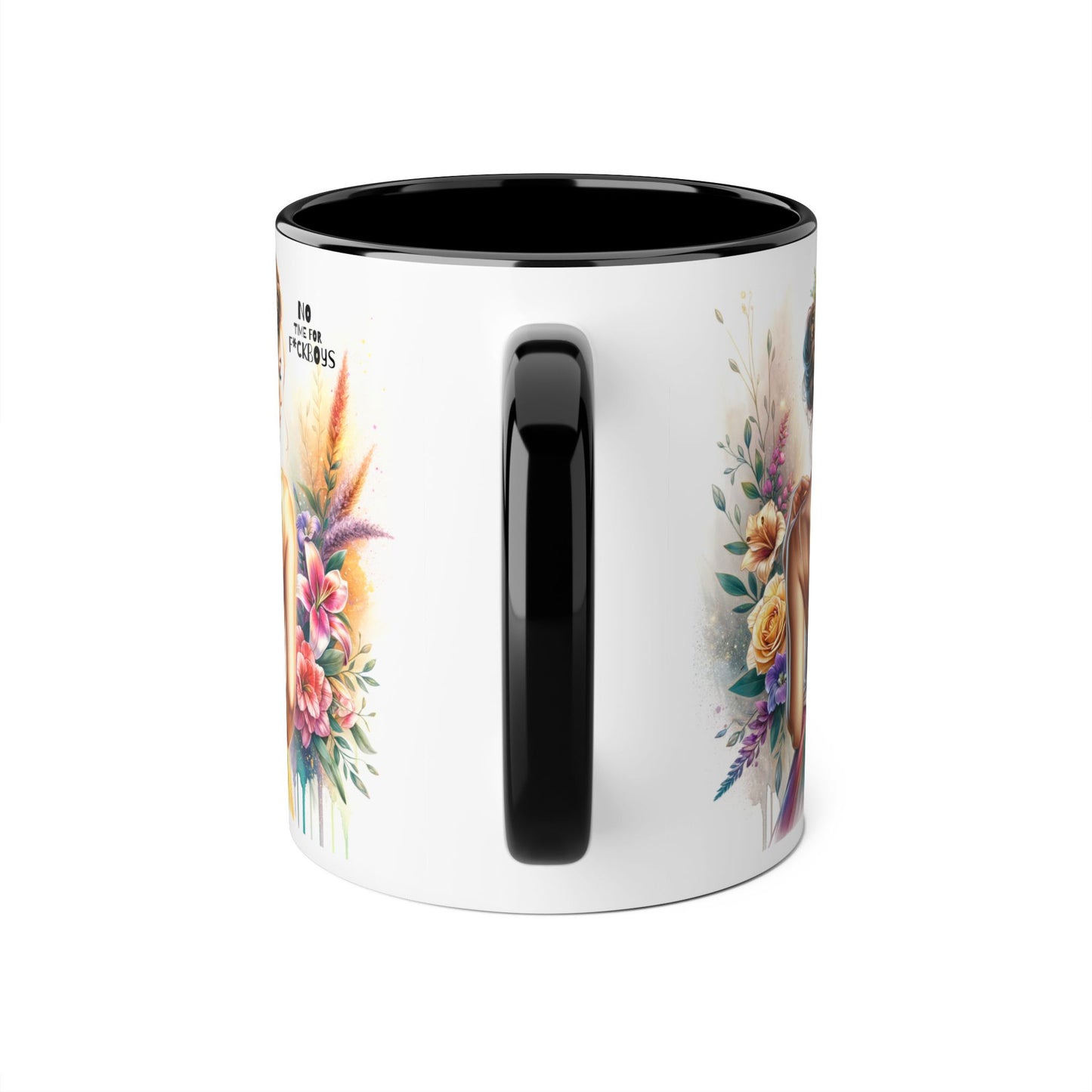 Funny Accent Mug - No Time For F*boys 11oz