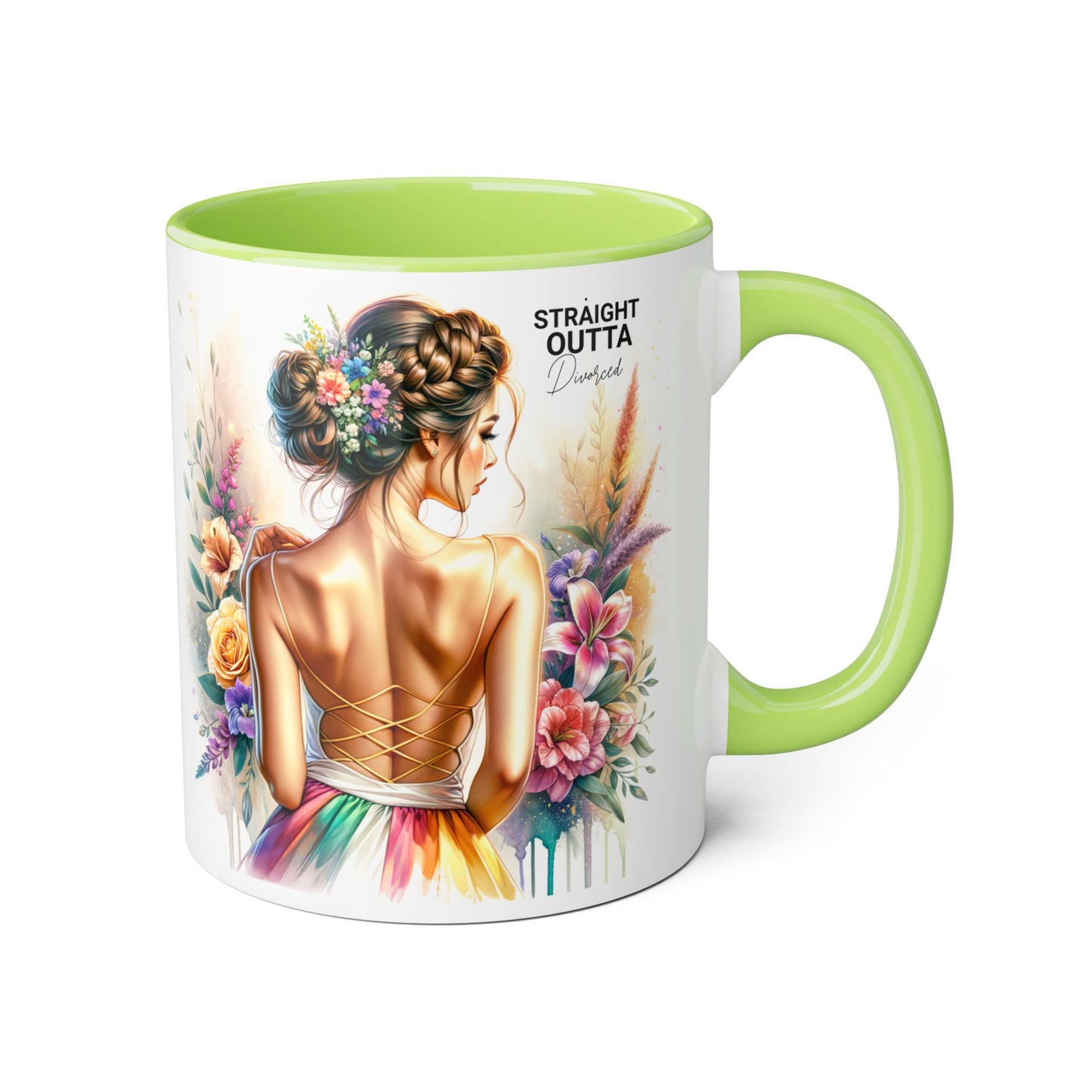 Vibrant Inspirational Accent Mugs, 11oz | Floral Design Coffee Cup for Daily Motivation, Gift for Her, Home Decor, Office Accessory, [...]