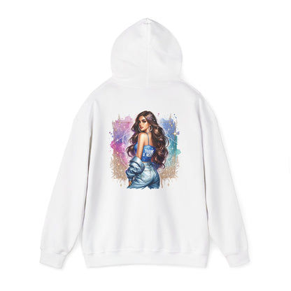 Thank U, NextChic Artistic Heavy Blend Hoodie, Cozy Graphic Sweatshirt, Perfect for Casual Wear, Gift for Her, Stylish Loungewear