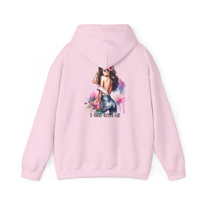 1-800-Boys-Lie Stylish Unisex Hoodie with Artistic Design – Perfect for Casual Outings, Unisex Gift, Fall/Winter Wardrobe, Trendy Streetwear, [...]