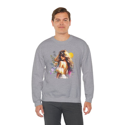 I Don`t  Make Mistakes, I Just Date Them Chic Floral Art Crewneck Sweatshirt, Cozy Gift for Her, Casual Wear, Fashionable Sweatshirt, Relaxed Style