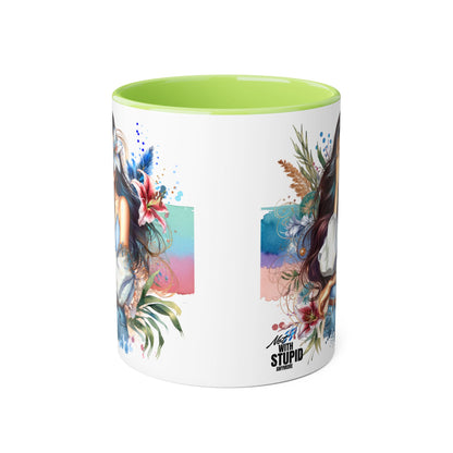 Mug - Not With Stupid Anymore Humoristic 11oz Accent Mug