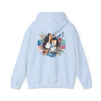 Breakup Hoodie - Unisex Hooded Sweatshirt Lost You and Found Me Design