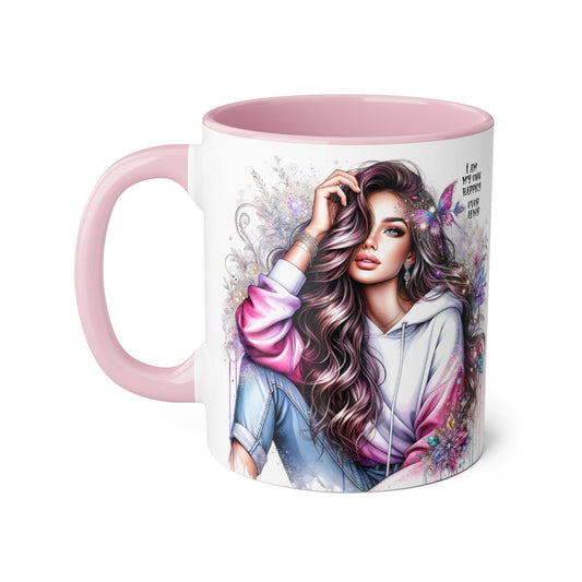 I Am My Own Happily Ever After Empowering Accent Mug - 11oz Inspirational Design for Coffee Lovers