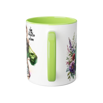 Funny Accent Mug - My Taste in Men is Probably a Disability Humor 11oz Cup