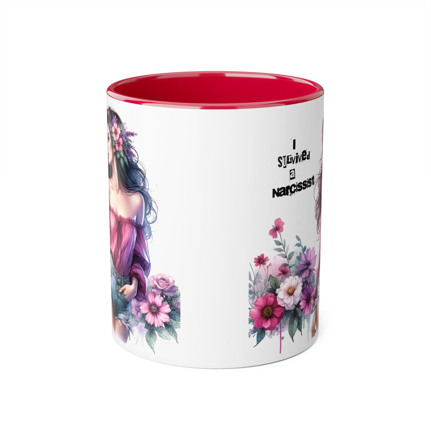 Survivor Mug: Empowering Gift for Self-Care, Unique Coffee Cup, Narcissist Recovery, Inspirational Drinkware, Motivational Home Decor