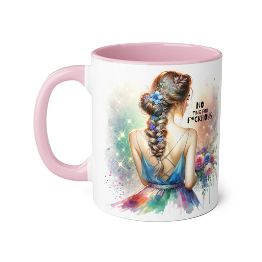 Funny Accent Mug - No Time For F*boys 11oz