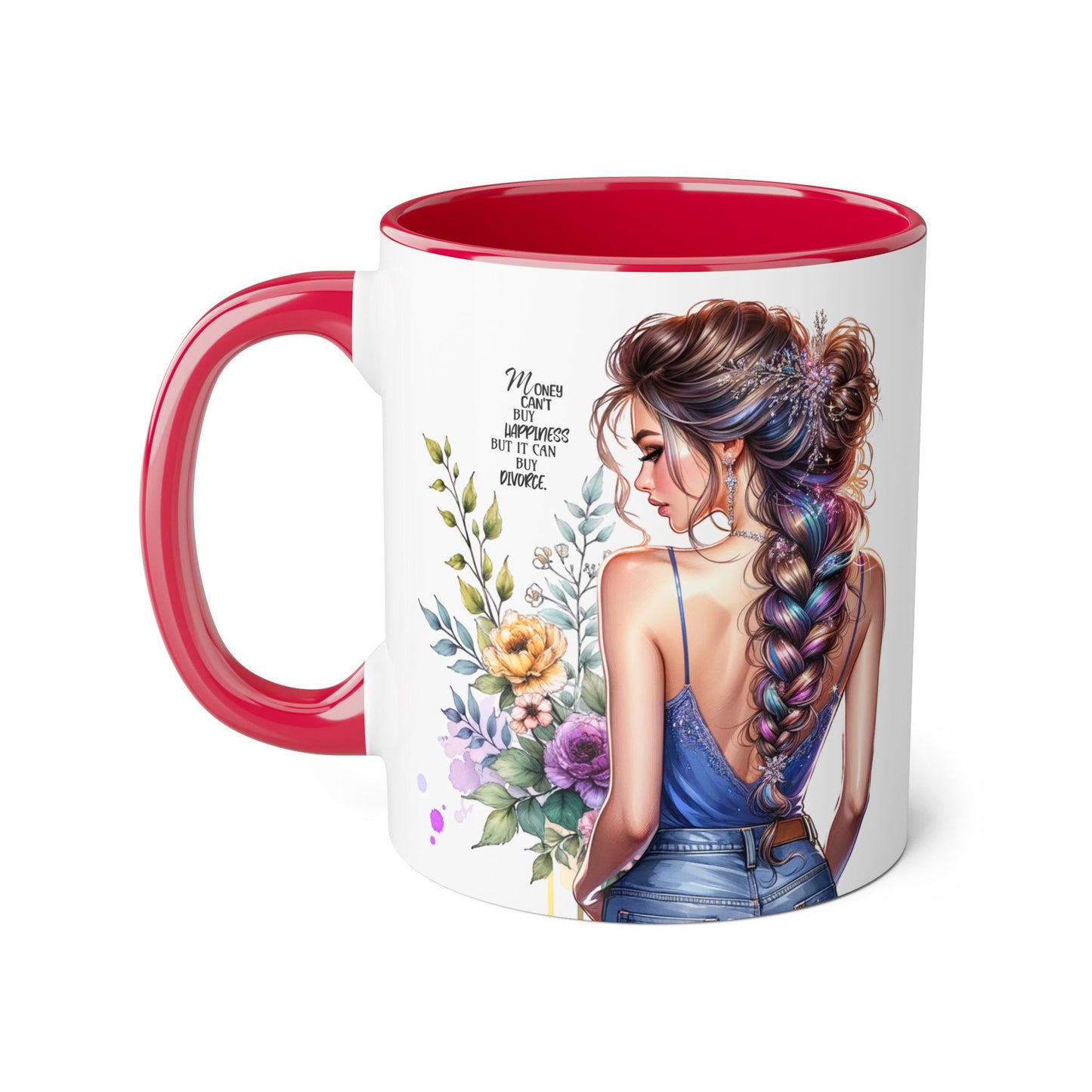 Mug - Money Can't Buy Happiness But It Can Buy Divorce Humoristic