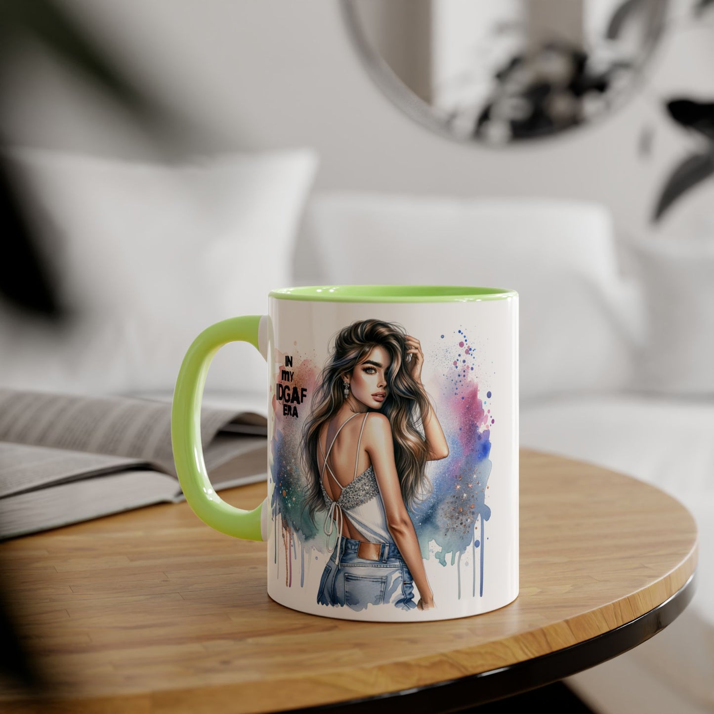 Empowered Art Mug: "In my IDGAF Era" - Unique Gift for Friends, Motivational Coffee Cup, Trendy Drinkware, Inspirational Home Decor, [...]