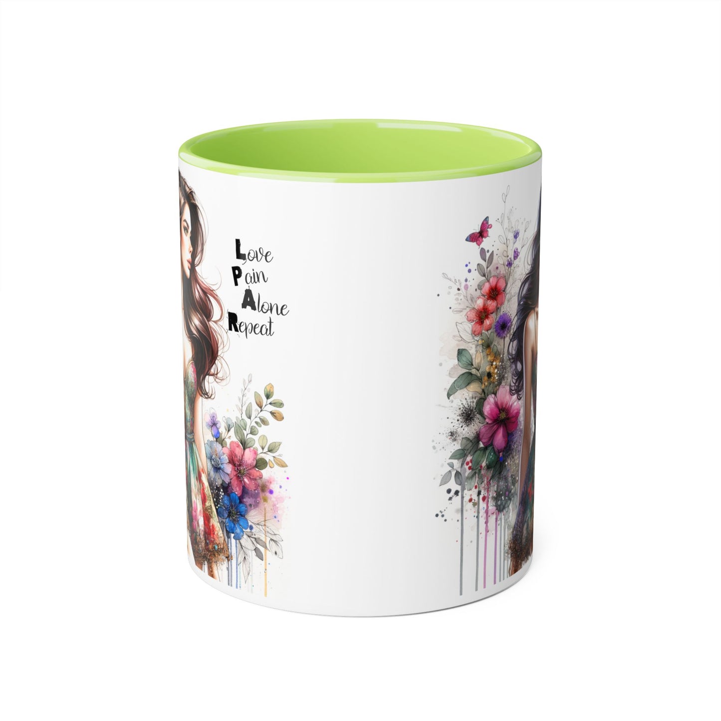 Chic Floral Accent Mug | Inspirational Coffee Cup, Perfect Gift for Friends, Tea Lovers, Birthday, Encouragement, Appreciation