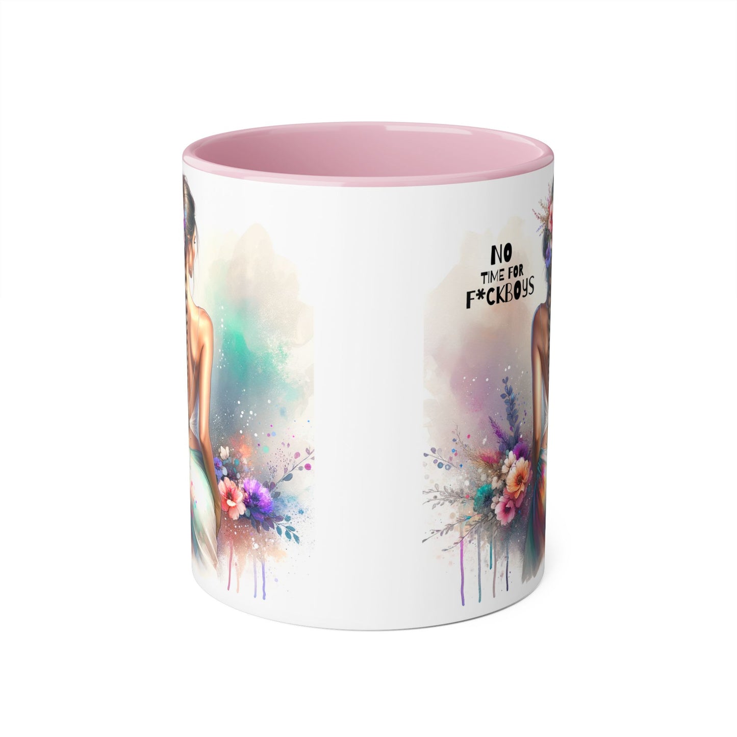 Funny Accent Mug - No Time For F*boys 11oz