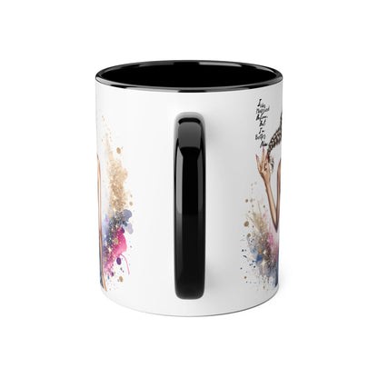 I Was Married Before But I'm Better Now Humoristic Artistic Accent Mug, 11oz | Vibrant Coffee Cup, Gift for Her, Inspirational Decor, Stylish Drinkware, Unique Artwork
