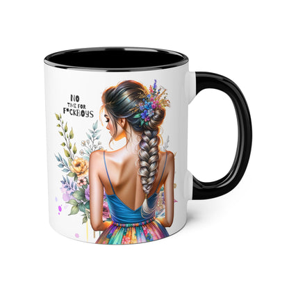 Funny Accent Mug - No Time For F*boys 11oz