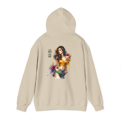 Breakup Hoodie - Unisex Hooded Sweatshirt Lost You and Found Me Design