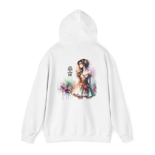 Breakup Hoodie - Unisex Hooded Sweatshirt Lost You and Found Me Design