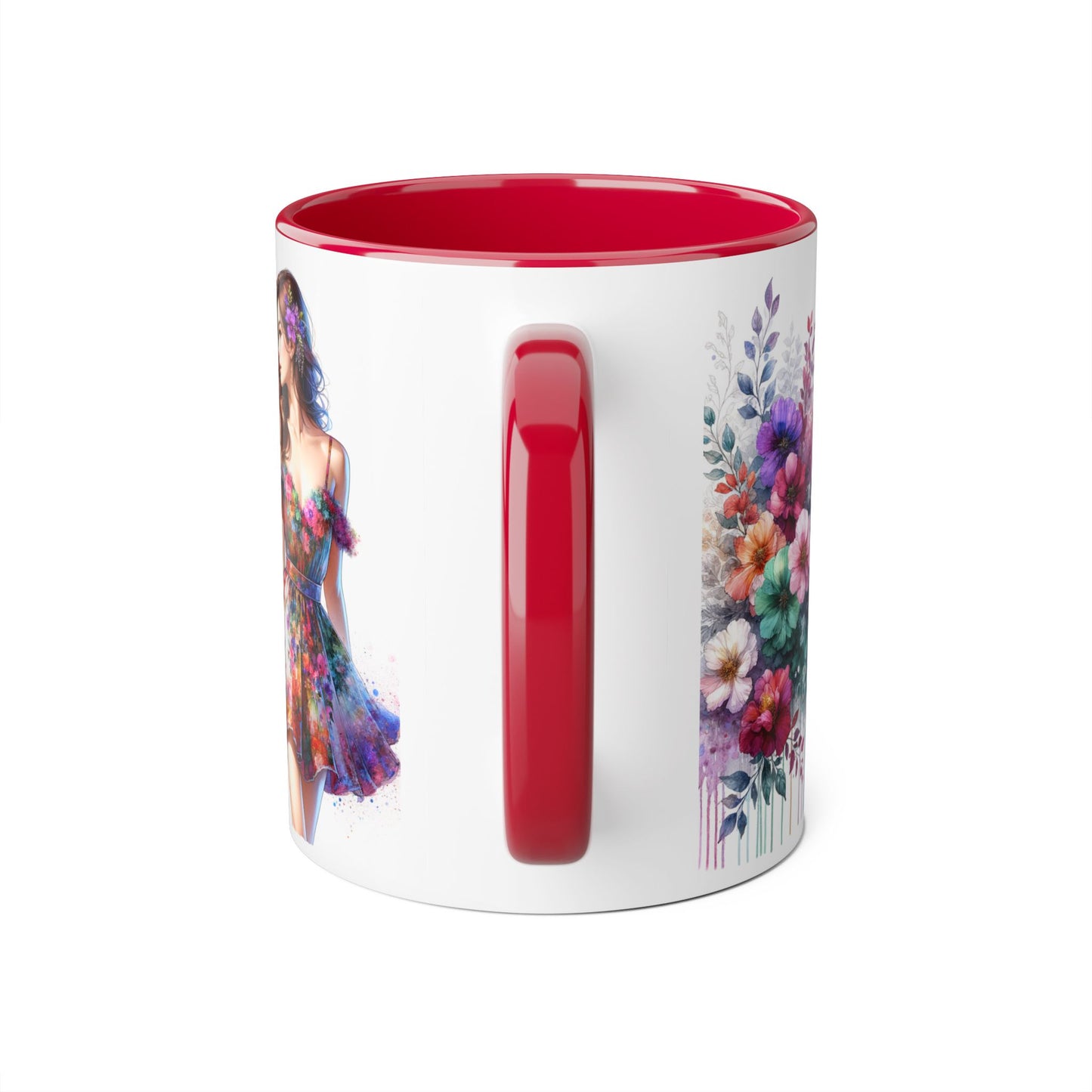 Yuck Fou Floral Accent Mug, 11oz Coffee Cup, Colorful Gift for Her, Art-Inspired Tea Mug, Unique Ceramic Drinkware, Birthday, Mother's Day, [...]