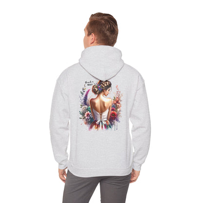 Thank U, Next Elegant Floral Hoodie for Women - Cozy Unisex Sweatshirt for Everyday Wear, Gift for Her, Art-Inspired Sweatshirt, Fashionable [...]