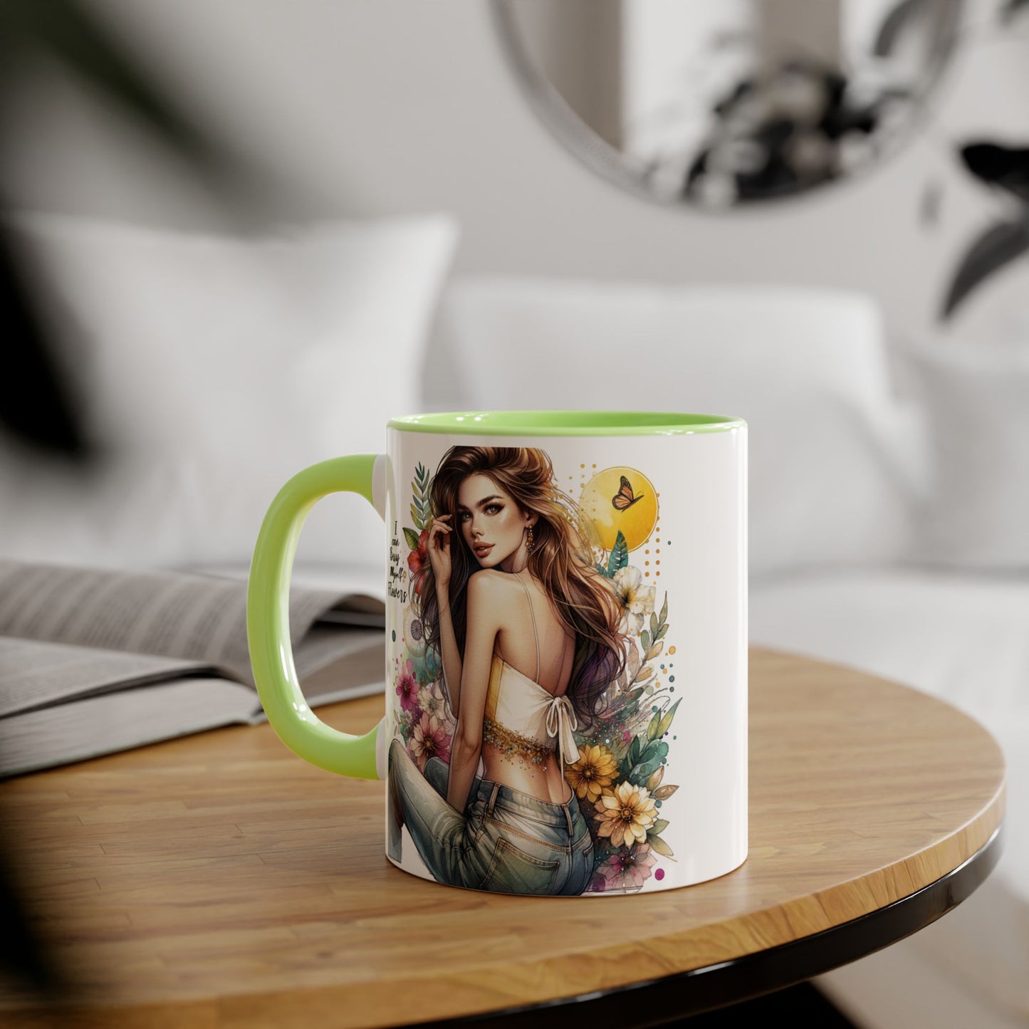 I Can Buy Myself Flowers Floral Beauty Accent Mug - Perfect Gift for Coffee Lovers, Tea Enthusiasts, Floral Decor, Mother's Day, Birthday Present