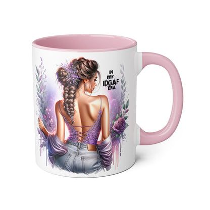 Bold Attitude Coffee Mug | Inspiring Gift for Her | Artful Accent Drinkware | Fun Quote Mug | Unique Home Decor