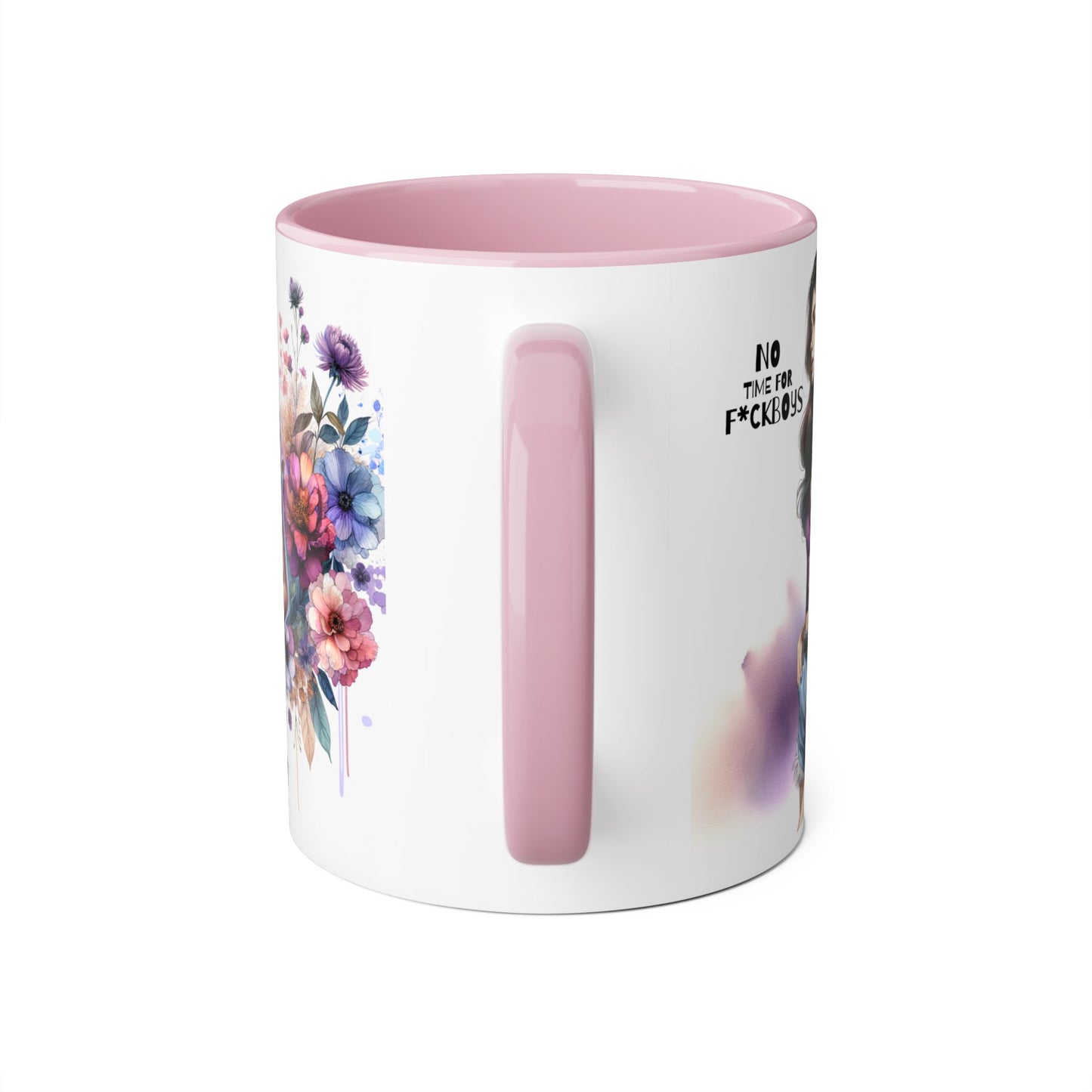 Funny Accent Mug - No Time For F*boys 11oz