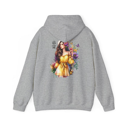 Breakup Hoodie - Unisex Hooded Sweatshirt Lost You and Found Me Design