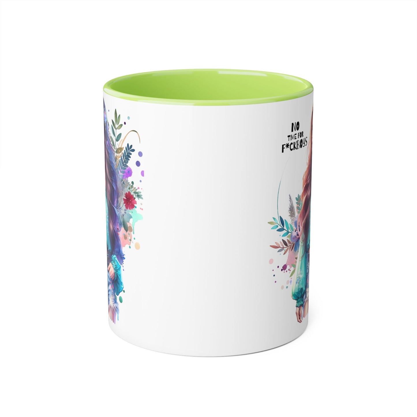Funny Accent Mug - No Time For F*boys 11oz