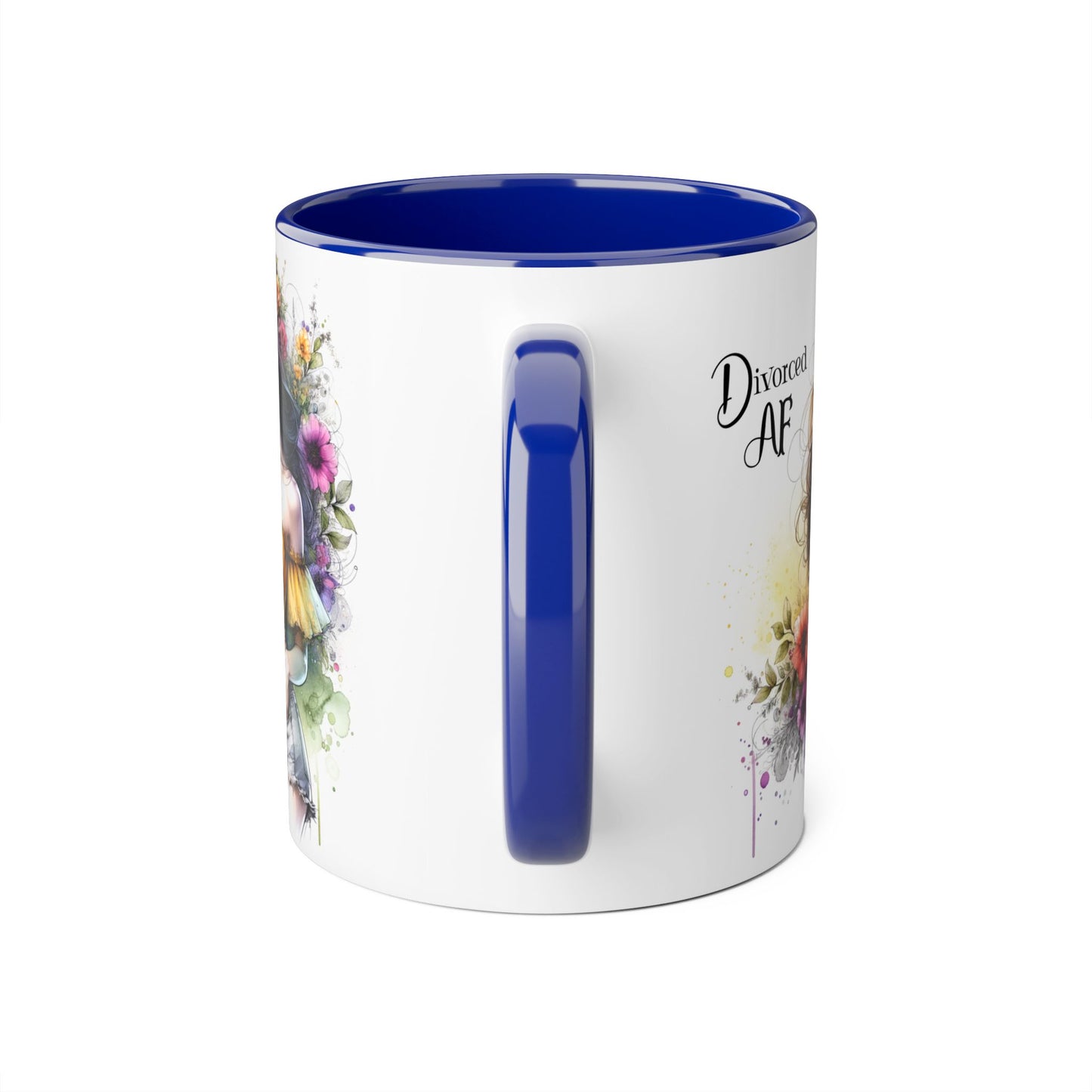 Mug - Divorced AF 11oz Accent Mug