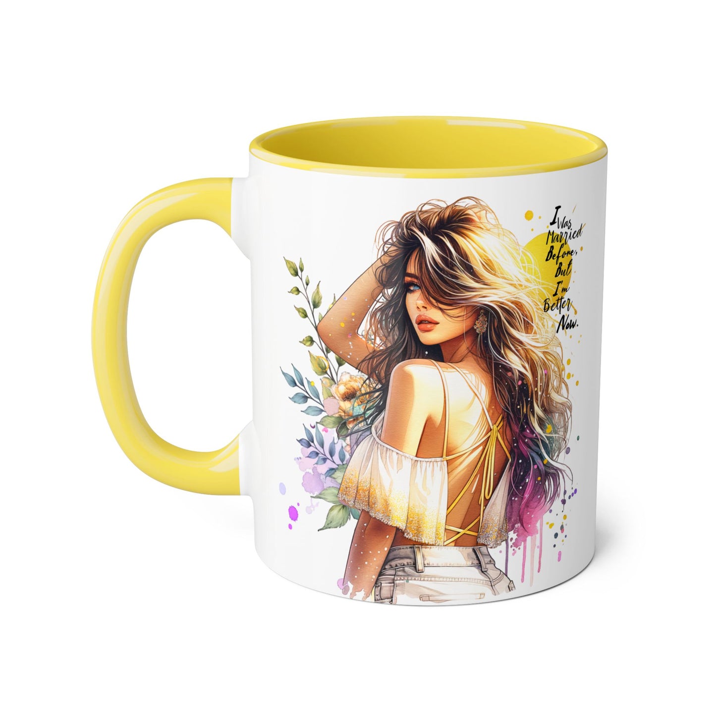I Was Married Before But I'm Better Now Inspirational Accent Mug, 11oz Coffee Cup, Artistic Mug for Self-Love, Unique Gift for Friends, Motivational Gift Idea, Perfect for [...]