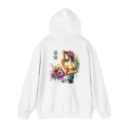 Lost You And Found Me Floral Art Unisex Hoodie - Stylish Streetwear, Cozy Gift for Her, Casual Wear, Festival Clothing, Summer Vibes