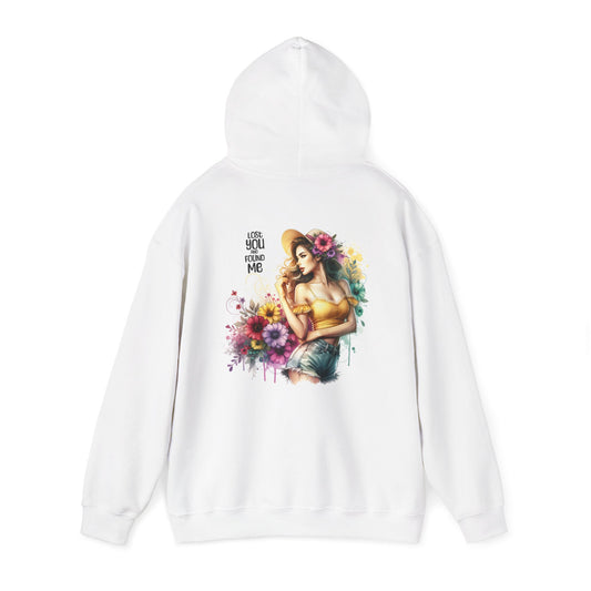 Lost You And Found Me Floral Art Unisex Hoodie - Stylish Streetwear, Cozy Gift for Her, Casual Wear, Festival Clothing, Summer Vibes