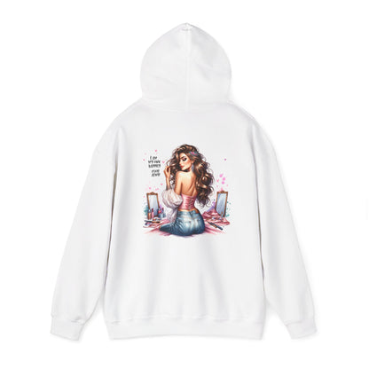 I Am My Own Happily Ever After Chic Art Print Hoodie | Unisex Sweatshirt