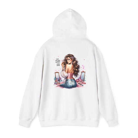 I Am My Own Happily Ever After Chic Art Print Hoodie | Unisex Sweatshirt